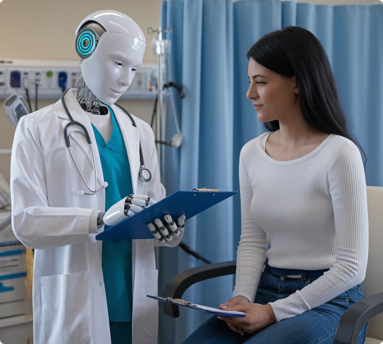 AI taking notes as doctor